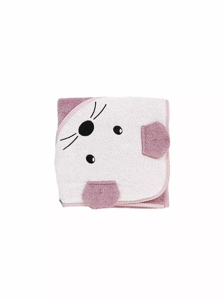 STERNTALER | Kinder Badetuch " Mabel " 100x100 cm | Rosa