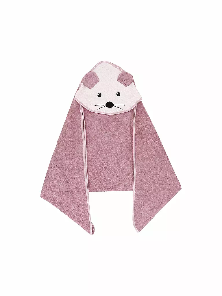 STERNTALER | Kinder Badetuch " Mabel " 100x100 cm | Rosa