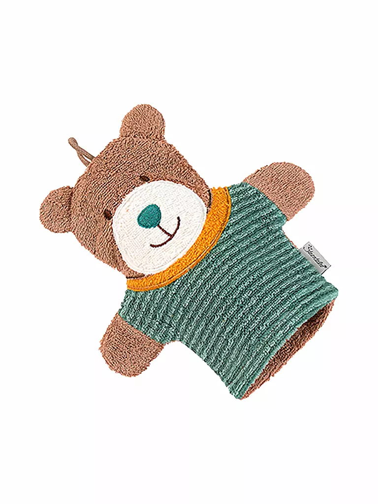 STERNTALER | Spiel-Waschhandschuh " Ben " | Verde chiaro