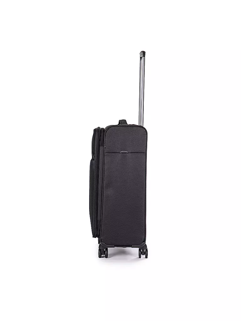 STRATIC | Trolley morbido LIGHT M 65cm nero | 