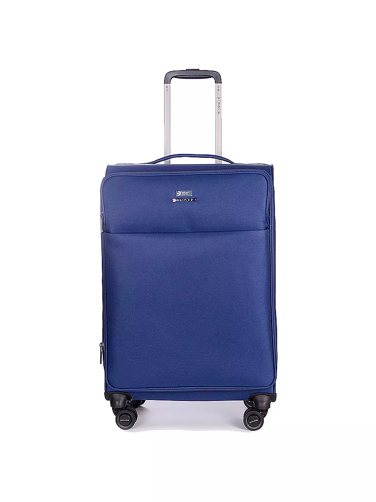 STRATIC | Trolley morbido LIGHT Medium 65cm blu scuro | Blu scuro