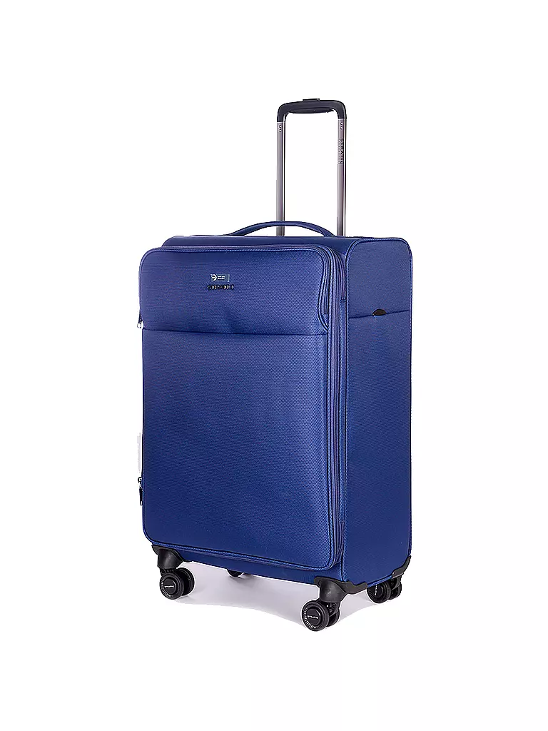 STRATIC | Trolley morbido LIGHT Medium 65cm blu scuro | Blu scuro