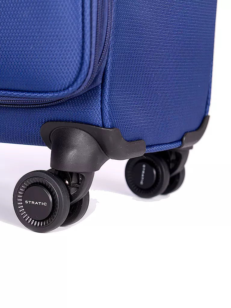 STRATIC | Trolley morbido LIGHT Medium 65cm blu scuro | Blu scuro