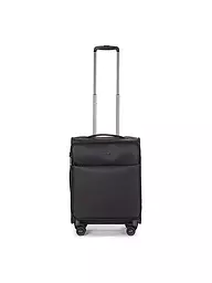STRATIC | Trolley morbido LIGHT S 55cm nero | Nero