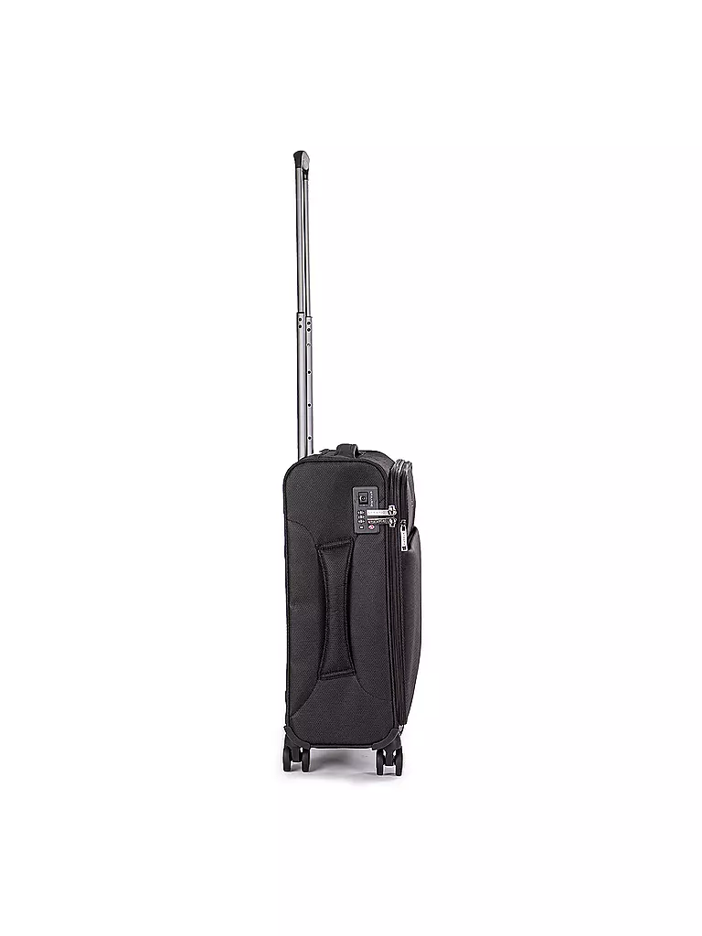 STRATIC | Trolley morbido LIGHT S 55cm nero |