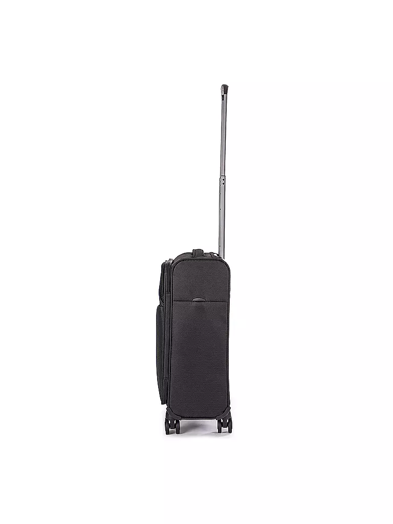 STRATIC | Trolley morbido LIGHT S 55cm nero |