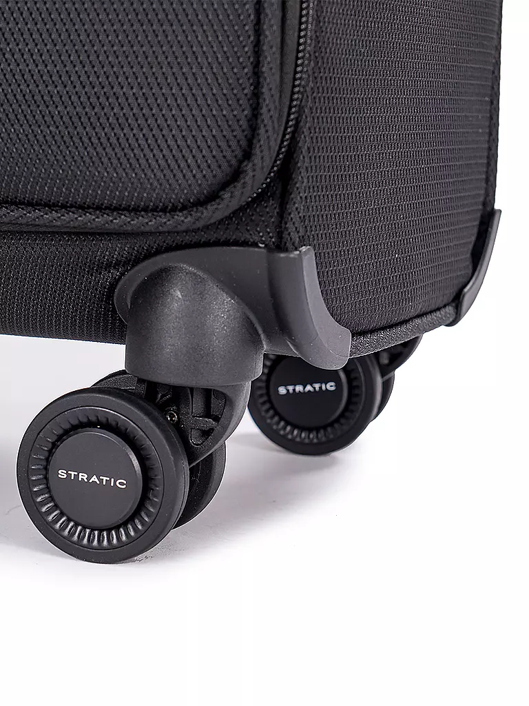 STRATIC | Trolley morbido LIGHT S 55cm nero |