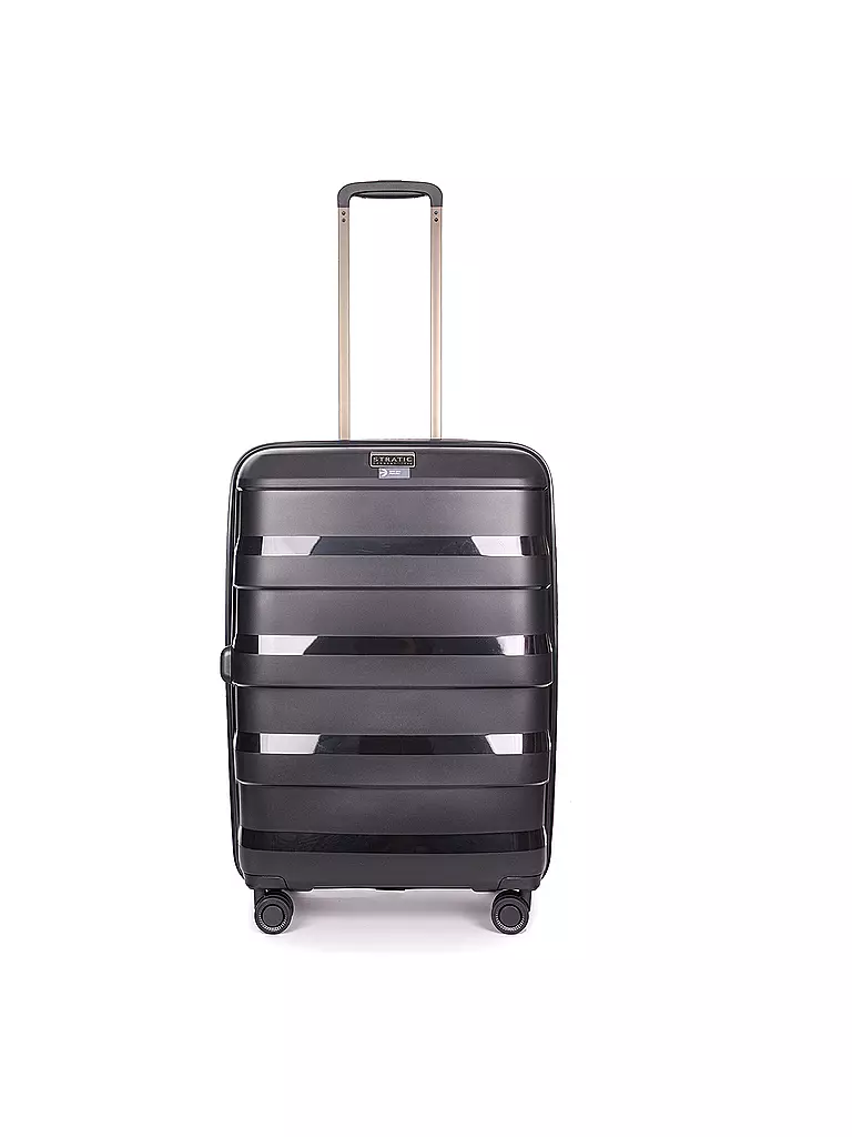 STRATIC | Trolley STRAW+ 65cm Nero | Nero