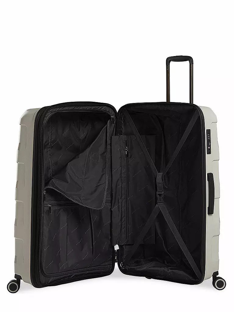 STRATIC | Trolley Straw+ 75cm Beige | Beige