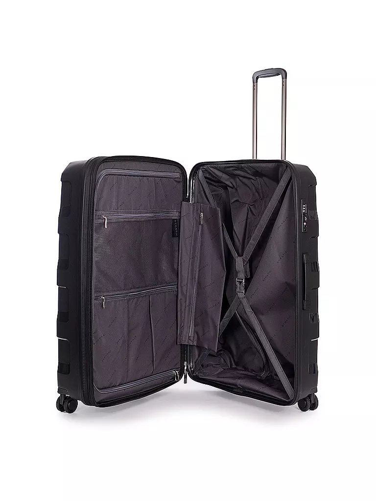 STRATIC | Trolley STRAW+ 75cm Nero |