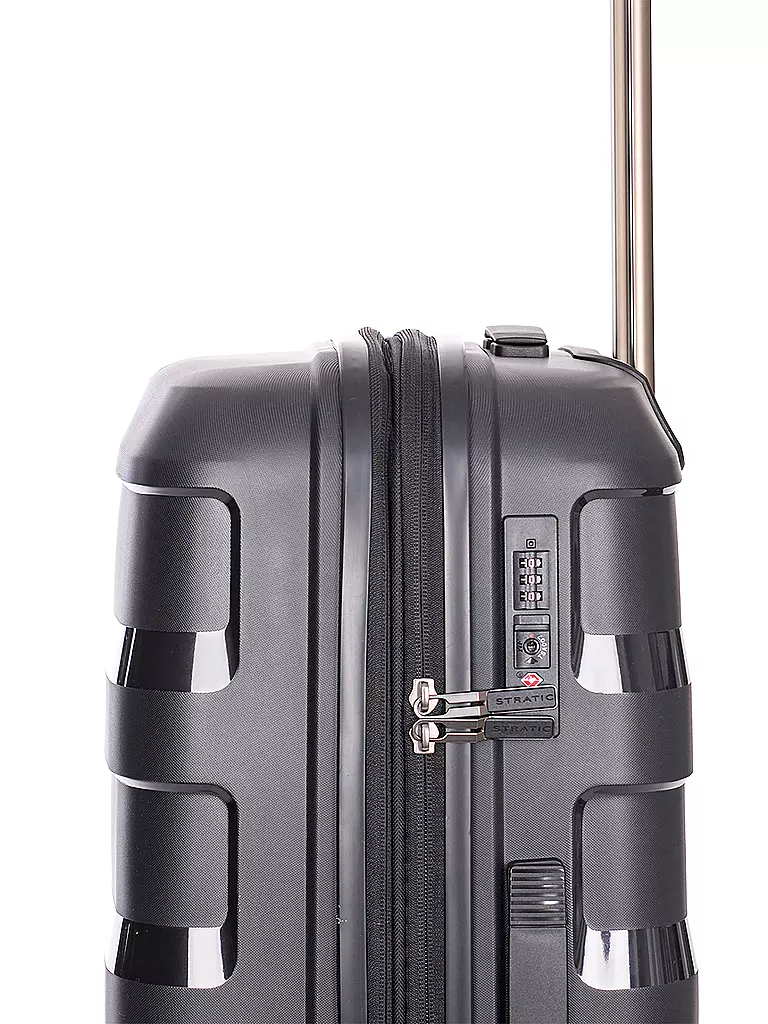 STRATIC | Trolley STRAW+ 75cm Nero |