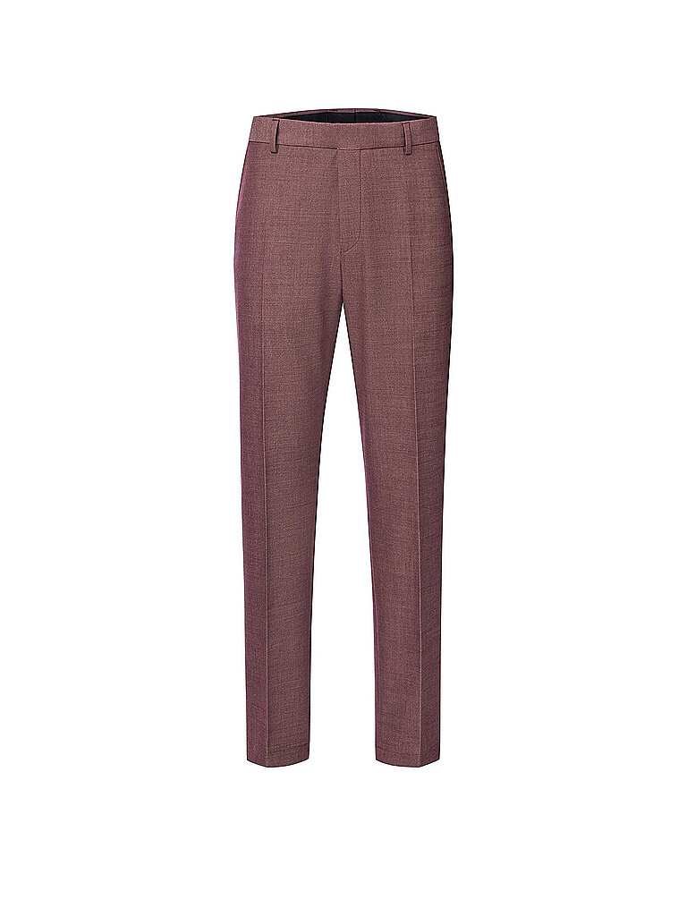 Pantaloni da abito rosso scuro 52