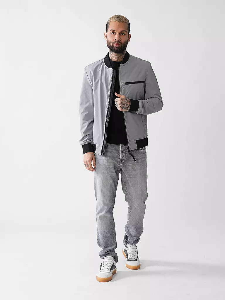 STRELLSON | Blouson CLEARWATER | Grigio chiaro