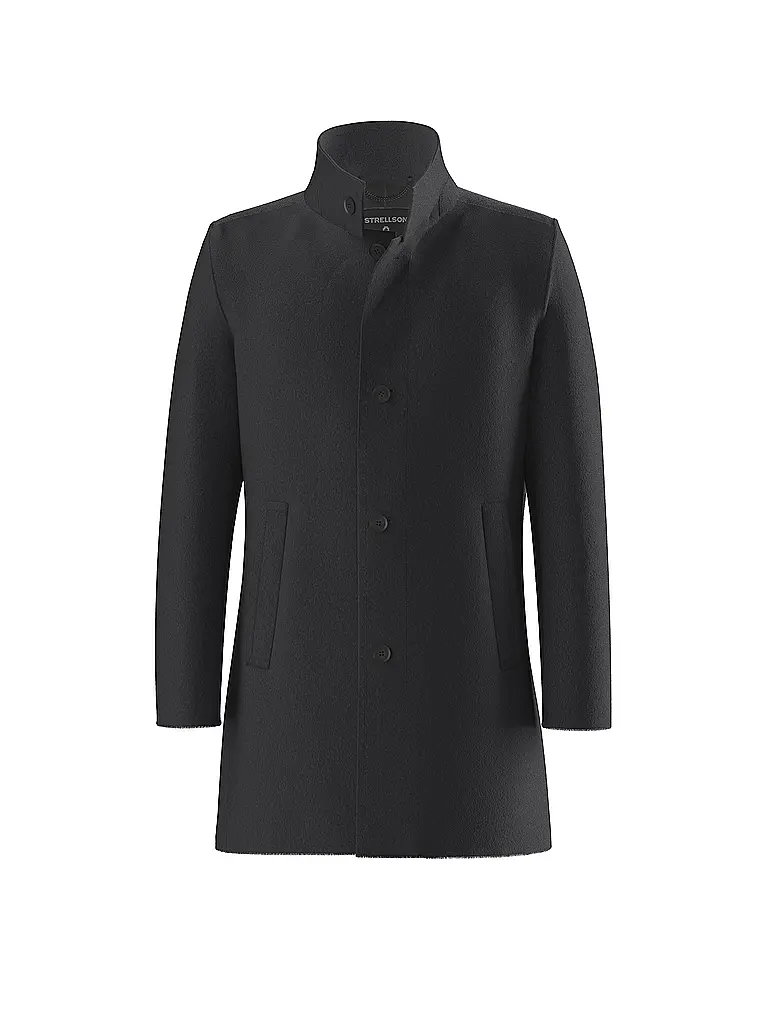 STRELLSON | Cappotto di lana FINCHLEY | Blu scuro