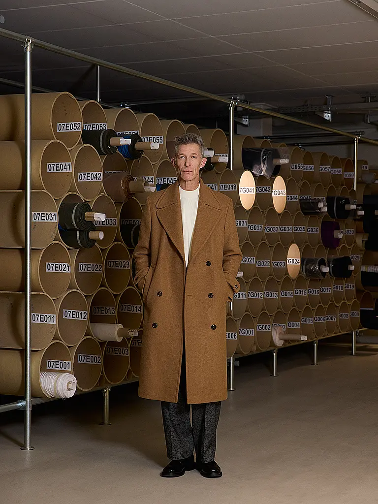 STRELLSON | Cappotto di lana | Cammello