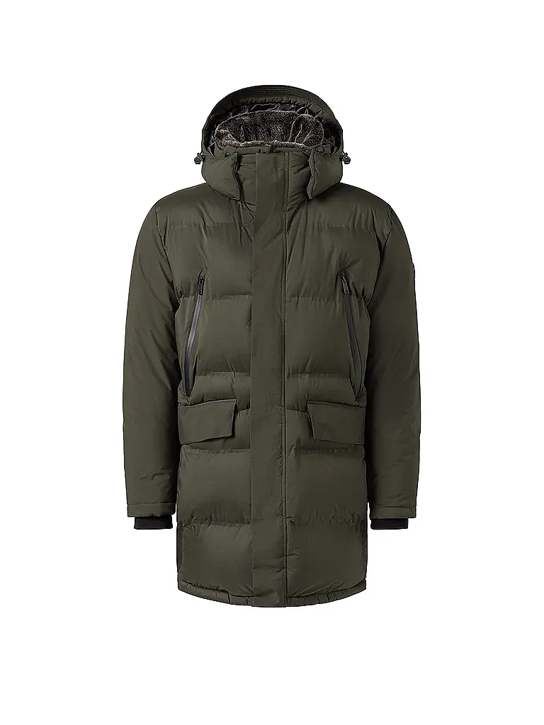 STRELLSON | Parka AMBIENCE | Verde scuro