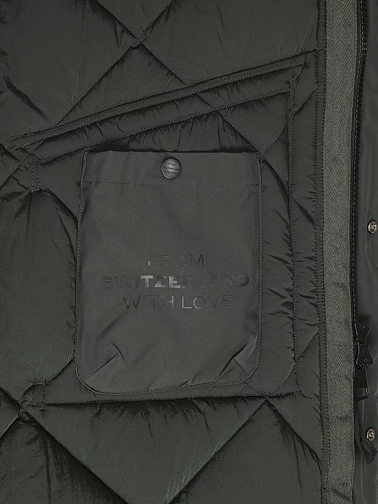 STRELLSON | Parka SURVIVAL | Verde scuro