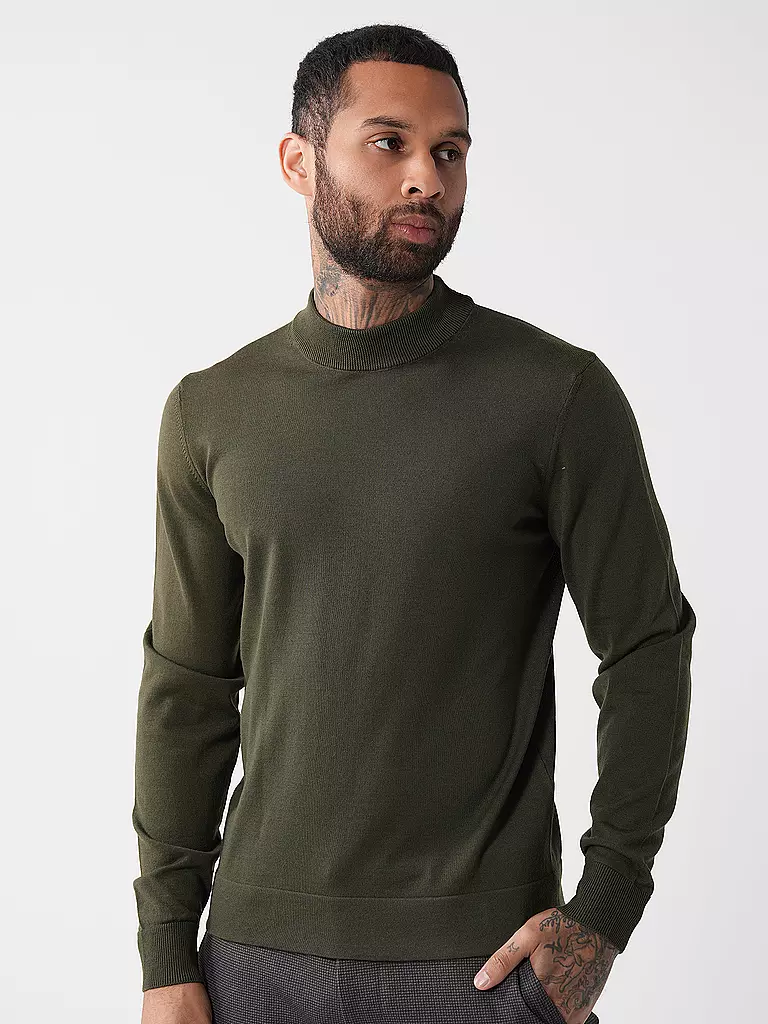 STRELLSON | Pullover MAREK | Verde scuro
