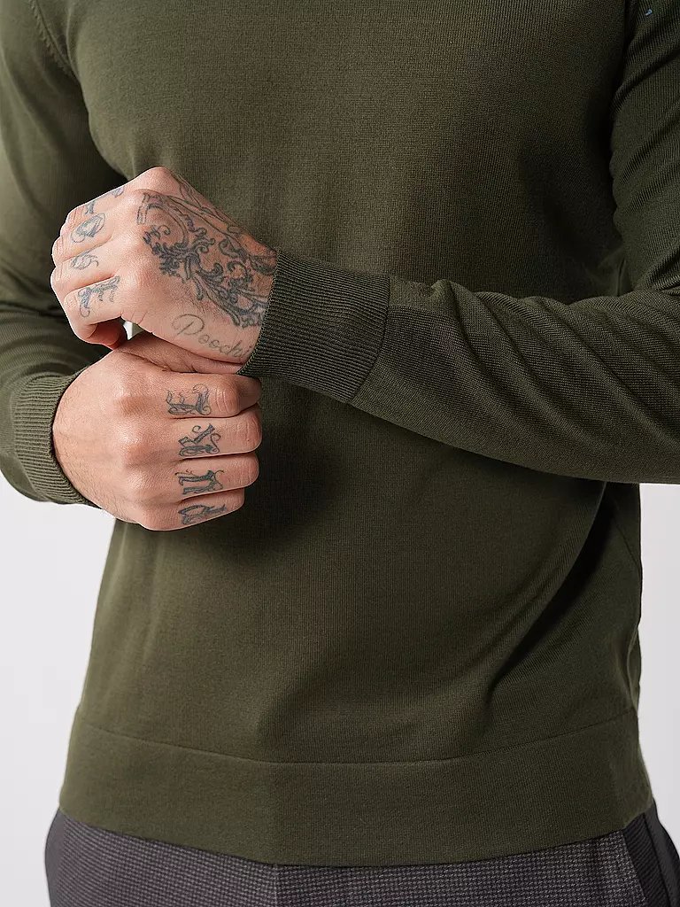 STRELLSON | Pullover MAREK | Verde scuro