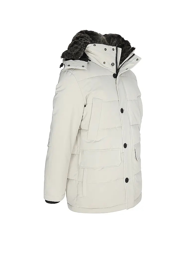 STRELLSON | Steppjacke PLAZA | Grigio chiaro