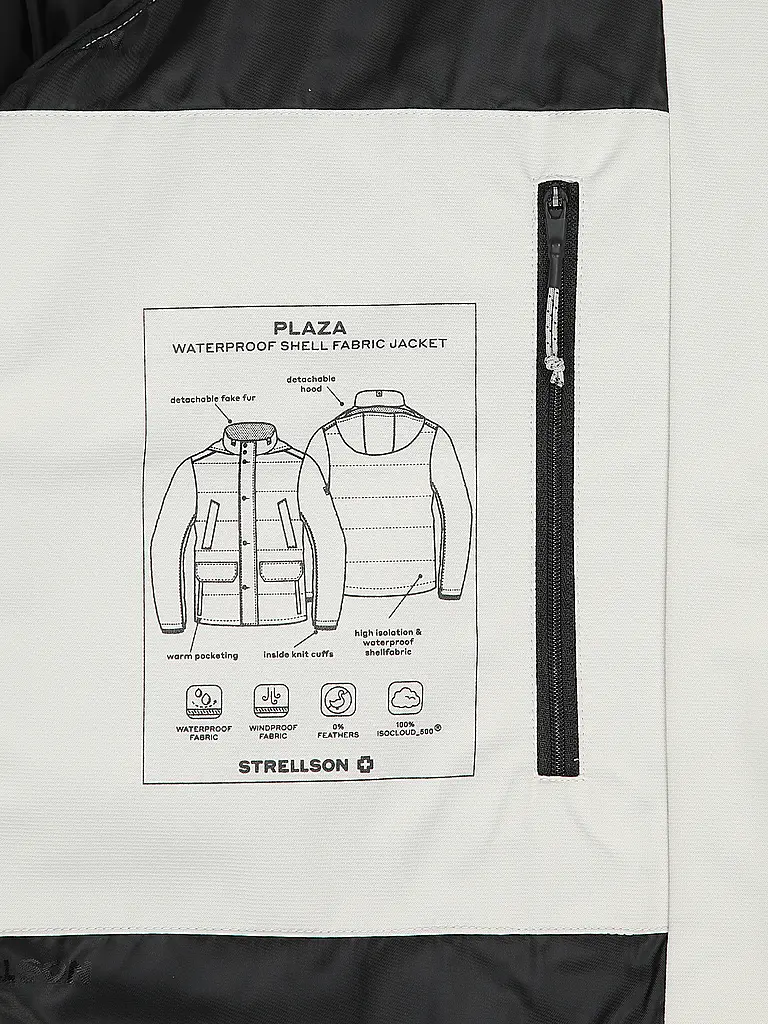 STRELLSON | Steppjacke PLAZA | Grigio chiaro