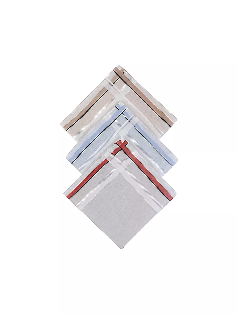 STUCO | Fazzoletti Filipe, confezione da 3 | Multicolore