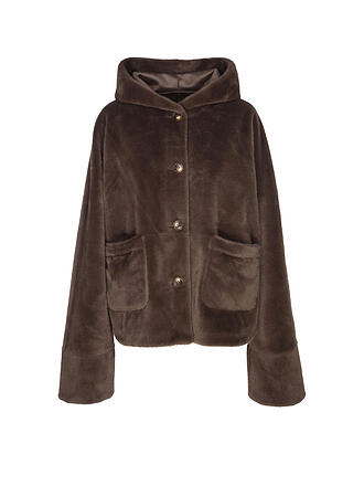 STUDIO AR | Giacca reversibile effetto pelliccia RYLEE