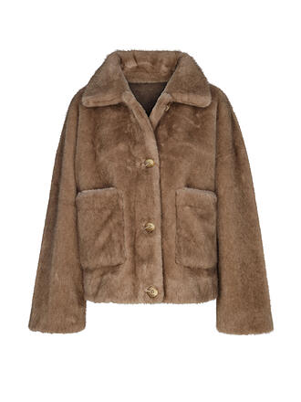 STUDIO AR | Giacca reversibile effetto pelliccia FAJE