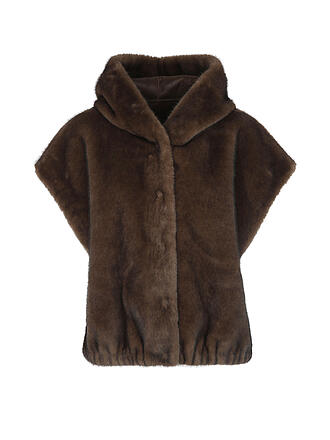 STUDIO AR | Gilet reversibile effetto pelliccia OLENA