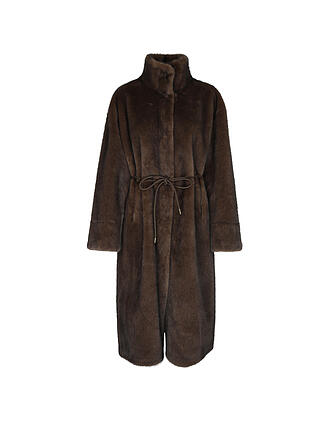 STUDIO AR | Cappotto reversibile effetto pelliccia FREJA