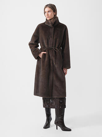 STUDIO AR | Cappotto reversibile effetto pelliccia FREJA