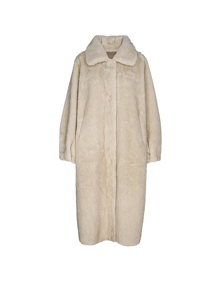 STUDIO AR | Cappotto in pelliccia sintetica ISABEL | Beige