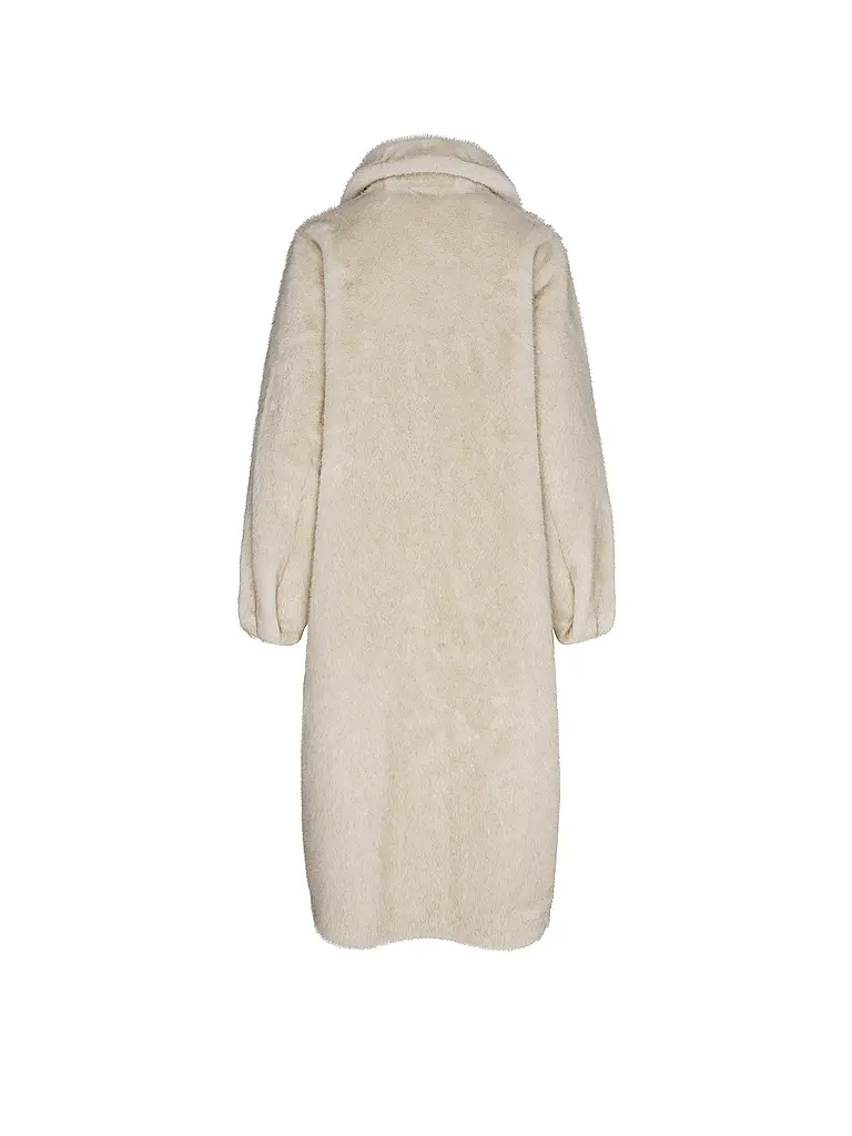 STUDIO AR | Cappotto in pelliccia sintetica ISABEL | Beige