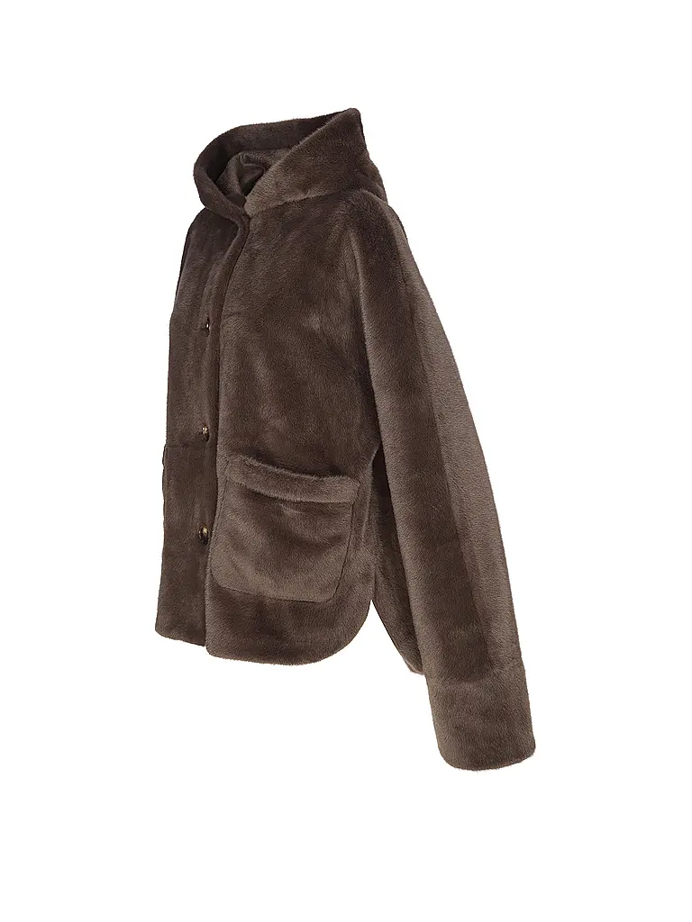 STUDIO AR | Giacca reversibile effetto pelliccia RYLEE | 