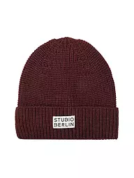 STUDIO BERLIN | Berretto - Cuffia | Rosso scuro