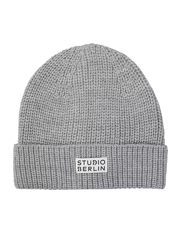 STUDIO BERLIN | Berretto - Cuffia | Grigio chiaro