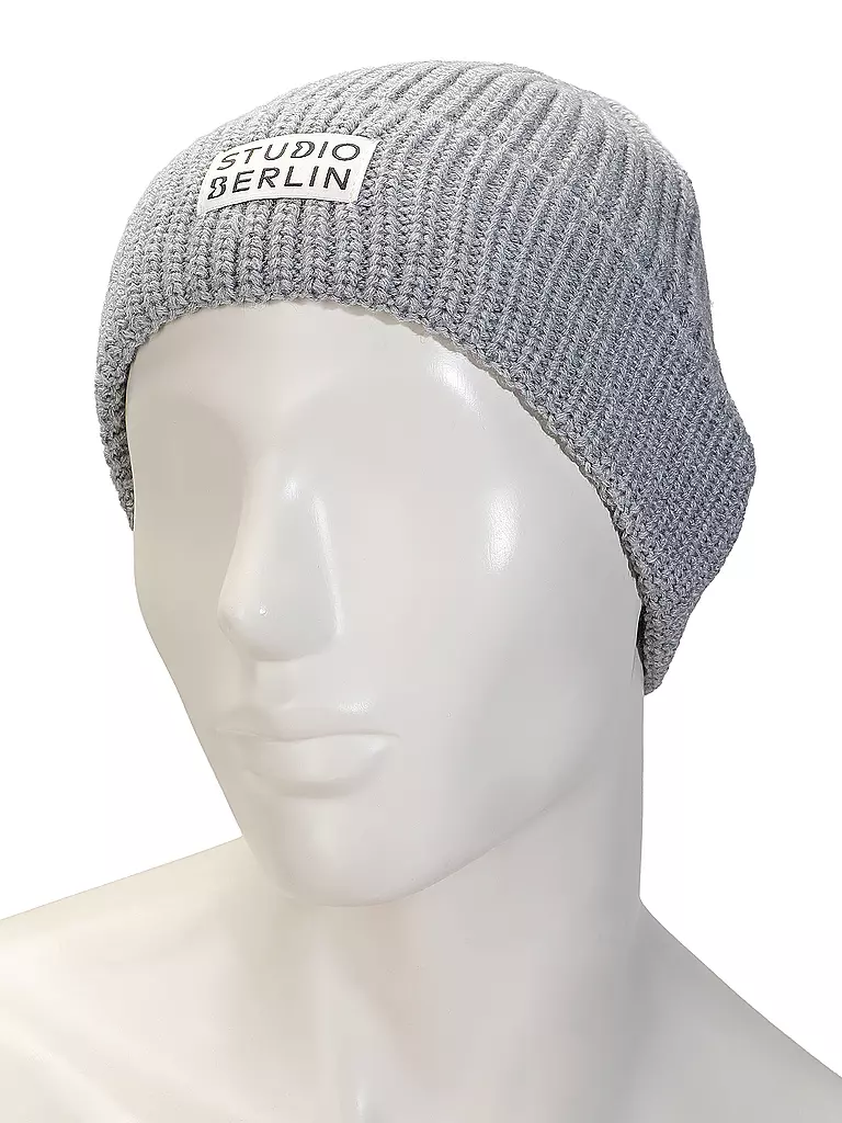 STUDIO BERLIN | Berretto - Cuffia | Grigio chiaro