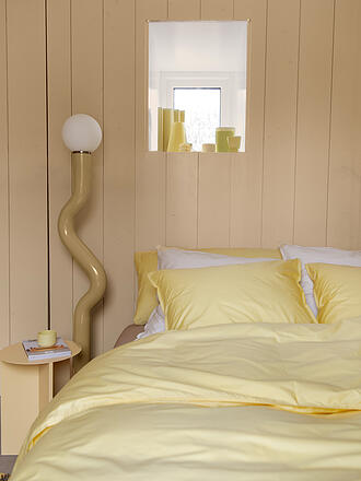 SUITE702 | Biancheria da letto in percalle 70x90cm/140x200cm Giallo Burro
