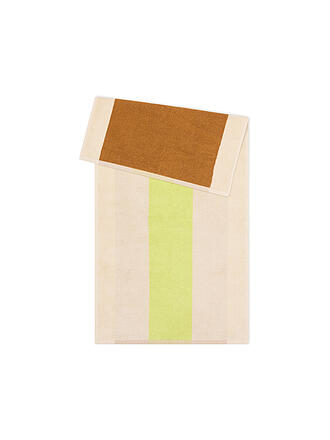SUITE702 | Asciugamano 50x100cm COTONE PETTINATO Lime/Toffee