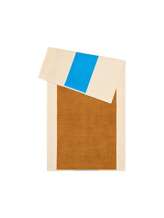 SUITE702 | Telo doccia 70x140cm COTONE PETTINATO Aqua/Toffee
