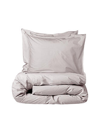 SUITE702 | Percalle Biancheria da letto 70x90cm/140x200cm Marrone-Ecru