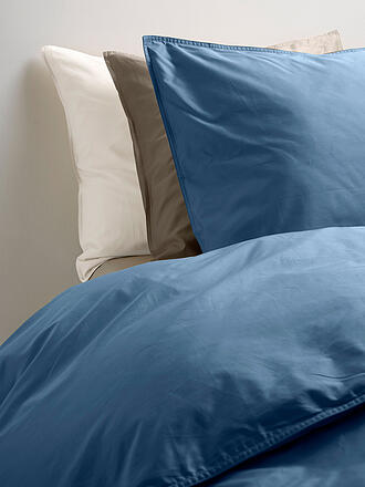 SUITE702 | Biancheria da letto in raso 70x90cm / 140x200cm Blu Oceano