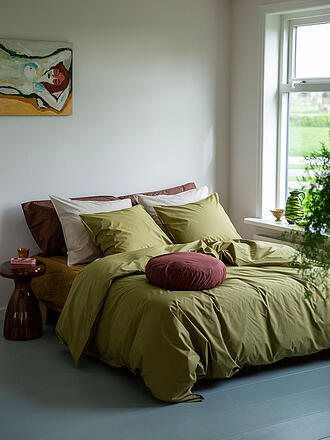 SUITE702 | Perkal Bettwäsche 70x90cm/140x200cm Pistachio