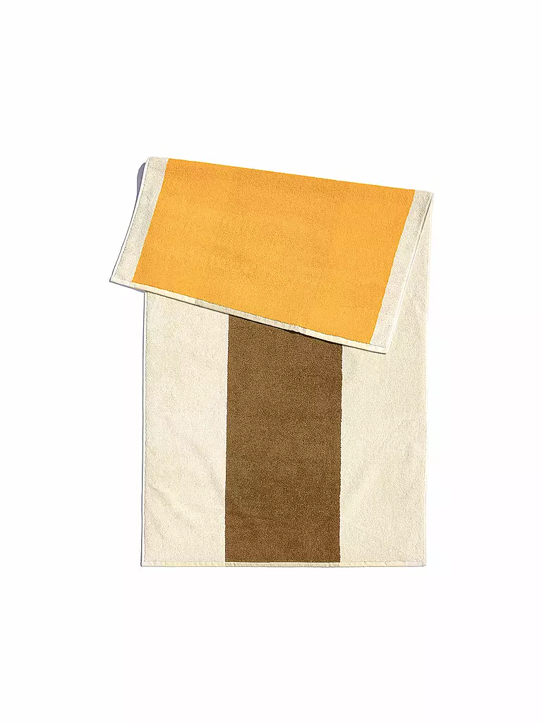SUITE702 | Asciugamano 50x100cm MARTENS AND MARTENS Giallo Sole/Miele | Arancione