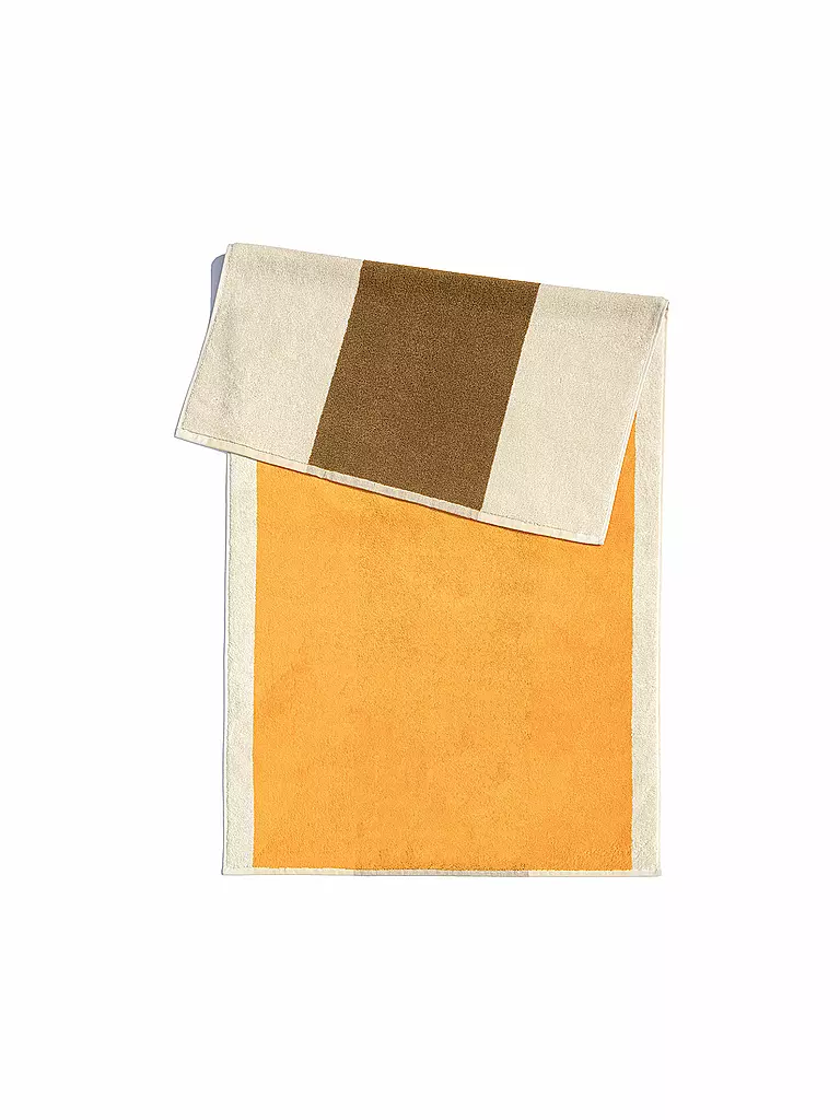 SUITE702 | Asciugamano 50x100cm MARTENS AND MARTENS Giallo Sole/Miele | Arancione