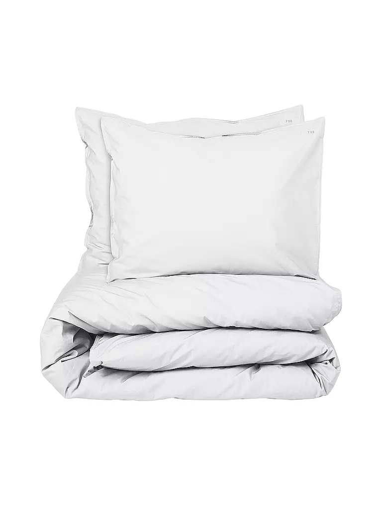SUITE702 | Biancheria da letto in percalle 70x90cm/140x200cm Bianco | Bianco