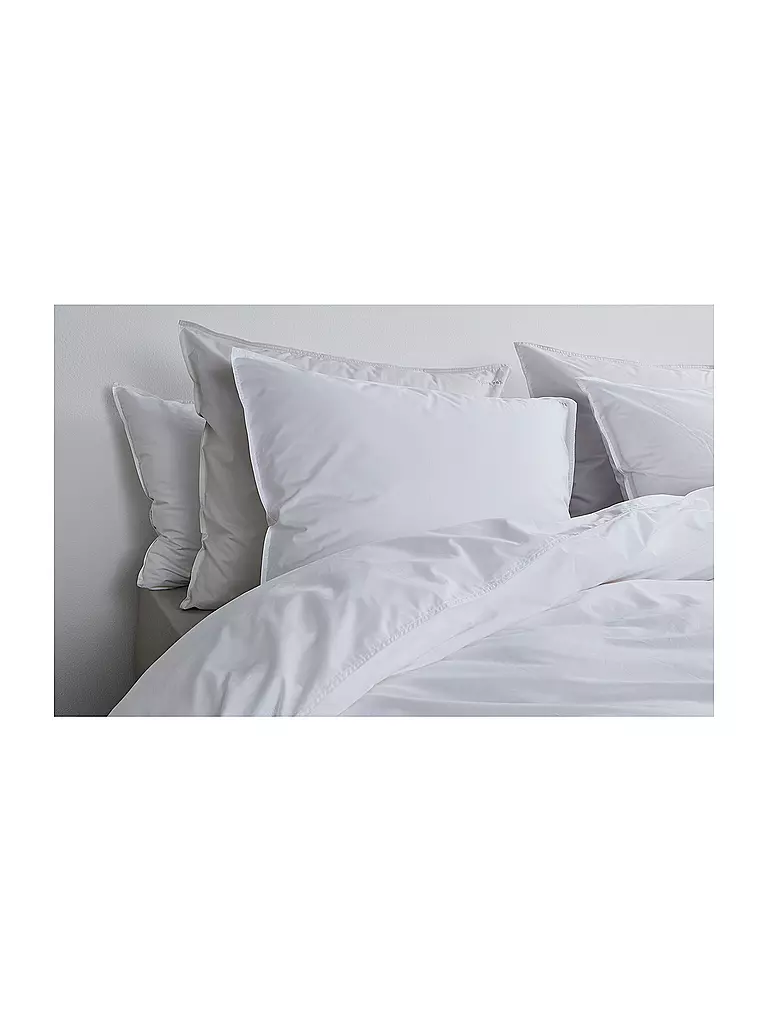 SUITE702 | Biancheria da letto in percalle 70x90cm/140x200cm Bianco | Bianco