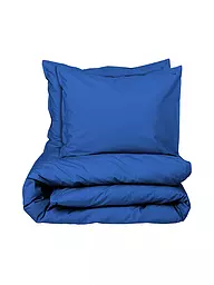 SUITE702 | Biancheria da letto in percalle 70x90cm/140x200cm Bianco | Blu