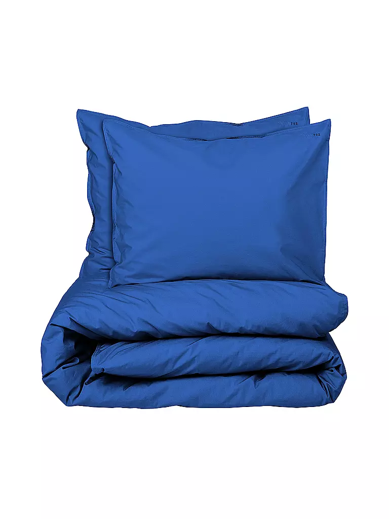 SUITE702 | Biancheria da letto in percalle 70x90cm/140x200cm Cobalto | Blu
