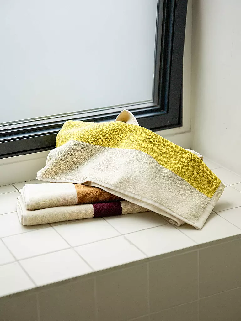 SUITE702 | Set di asciugamani per ospiti 3x 30x50cm MARTENS AND MARTENS Rosa/Blu Royal/Marrone |